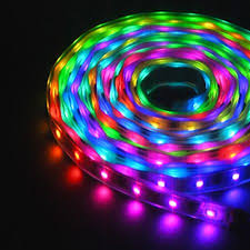Striscia Led Smd 5050 5 Metri 12V Ip66 Adesiva Bobina Led Flessibile Rgb