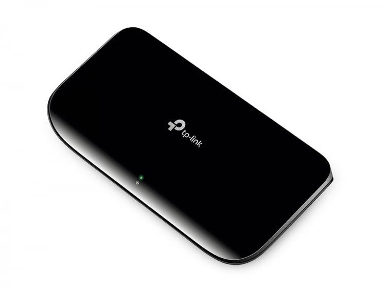 Tp-Link Switch Gigabit 8 Porte Hub Rete Lan 10/100/1000Mbps Tl-Sg1008D Ethernet