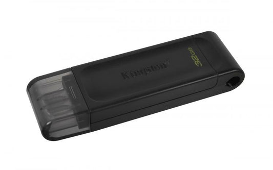 Kingston Pendrive Datatraveler 32Gb Usb 3.1 + Type C Dt70/32Gb Chiavetta Memoria