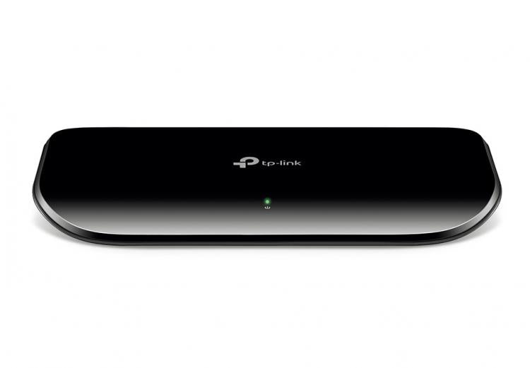 Tp-Link Switch Gigabit 8 Porte Hub Rete Lan 10/100/1000Mbps Tl-Sg1008D Ethernet