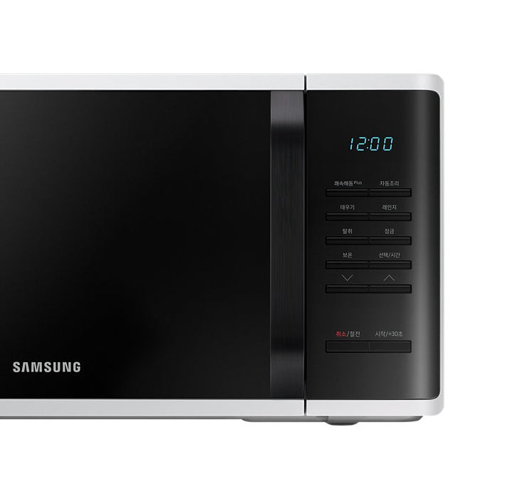 Samsung Forno A Microonde 23Lt 800W Nero/Bianco Ms23K3513Aw Schermo Led