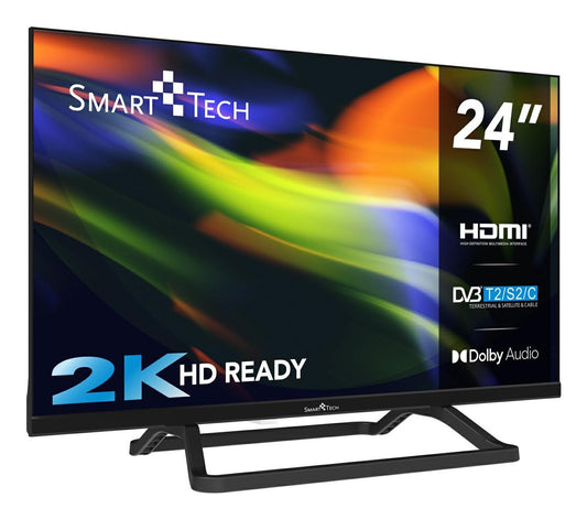 Smart Tech Tv 24" Led Hd Ready Frameless Hotel 24HN01V3CA 2K Ready Nero