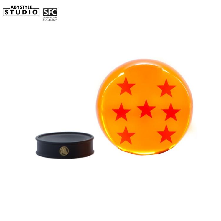 ABYSTYLE DRAGON BALL SFERA DI CRISTALLO 7 STELLE 75mm + PIEDISTALLO SFERE DRAGO