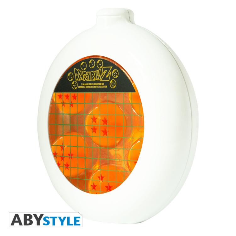 ABYSTYLE DRAGON BALL SET SFERA DI CRISTALLO BOX DRAGON BALLS SFERE DRAGO