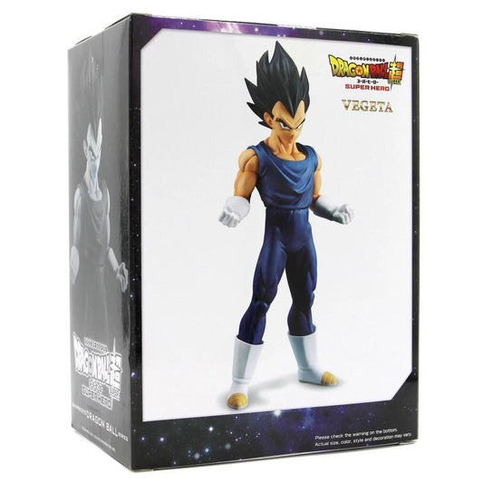BANPRESTO DRAGON BALL SERIES DXF SUPER HERO (VEGETA) FIGURE PVC 17CM BANDAI