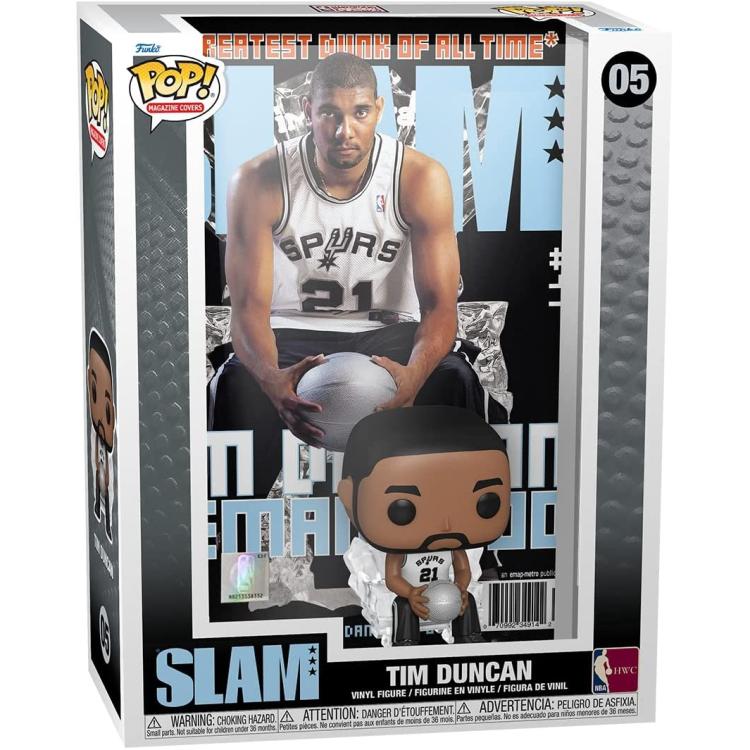 Funko Pop ! Magazine Covers Slam - Tim Duncan (05) Nba Vinyl Figure Basketball