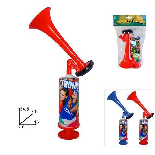 Tromba Stadio Ad Aria Manuale Pompa Trombette Tifo Stadio Calcio Napoli Mondiali