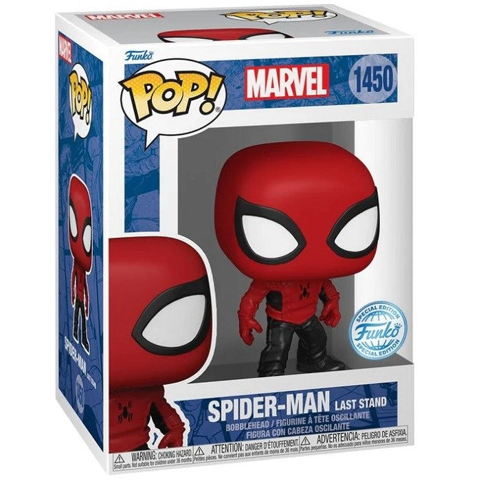 Funko Pop ! Marvel (1450) Spider-Man Last Stand - Special Edition Figure 9Cm
