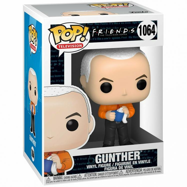 Funko Pop ! Television Friends (1064 ) - Gunther Vinyl Figure Sitcom Serie Tv