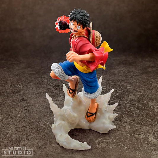 Abystyle Studio Super Figure Collection One Piece Monkey D. Luffy Red Hawk 16cm