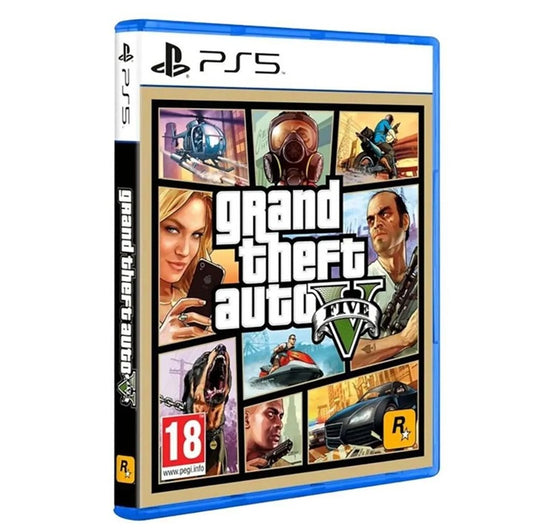 Grand Theft Auto V Ps5 Gta 5 Videogioco Playstation 5 Eu Italiano Nuovo 4K Gta V