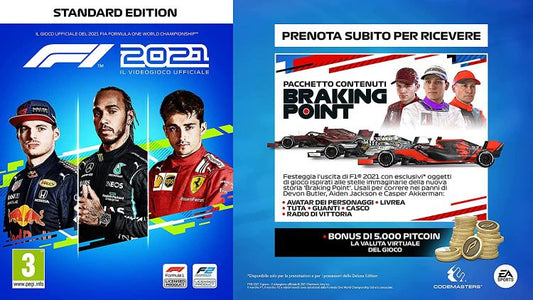 F1 2021 Ps5 Standard Edition Italiano Gioco Playstation 5 Formula Uno 21 Nuovo