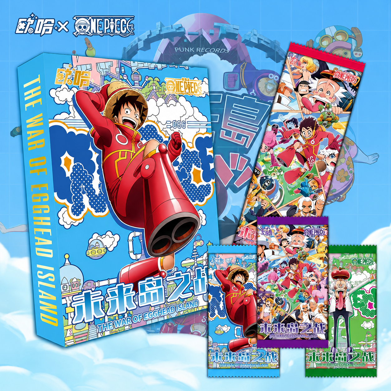 Bandai - One Piece Card Game Collection - The War Of Egghead Island Box - Game CCG TCG