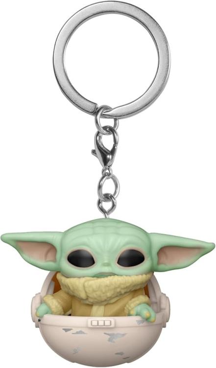 Funko Pop ! Keychain Pocket Star Wars The Mandolarian - (The Child) Portachiavi