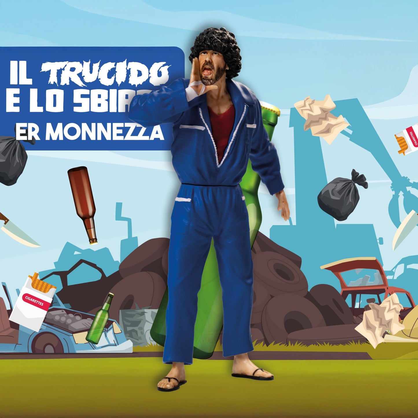 Infinite - Er monnezza (il trucido e lo sbirro) Figure Cine-Mini 11cm PVC Nico Giraldi Film