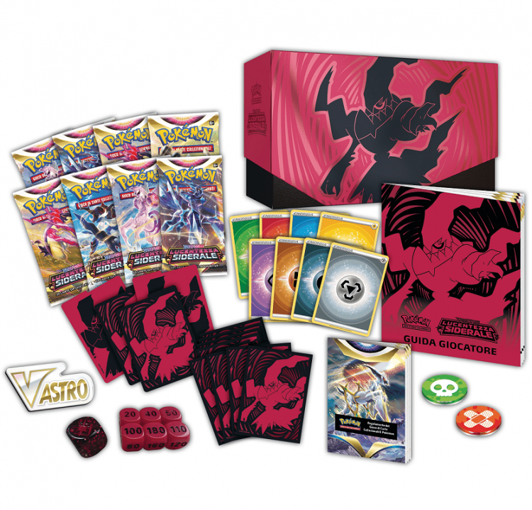 Pokemon Set Allenatore Fuoriclasse Spada E Scudo Lucentezza Siderale It - Ita