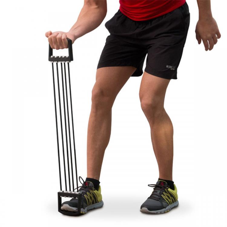 Estensore A 5 Molle Attrezzo Per Fitness Allenare Spalle Petto Schiena Addominal