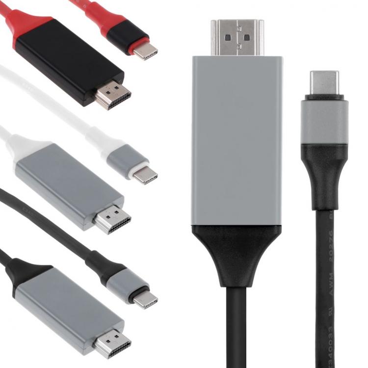CAVO USB-C HDMI HDTV ADATTATORE PER COLLEGARE GALAXY S8 NOTE 8 - MACBOOK al TV