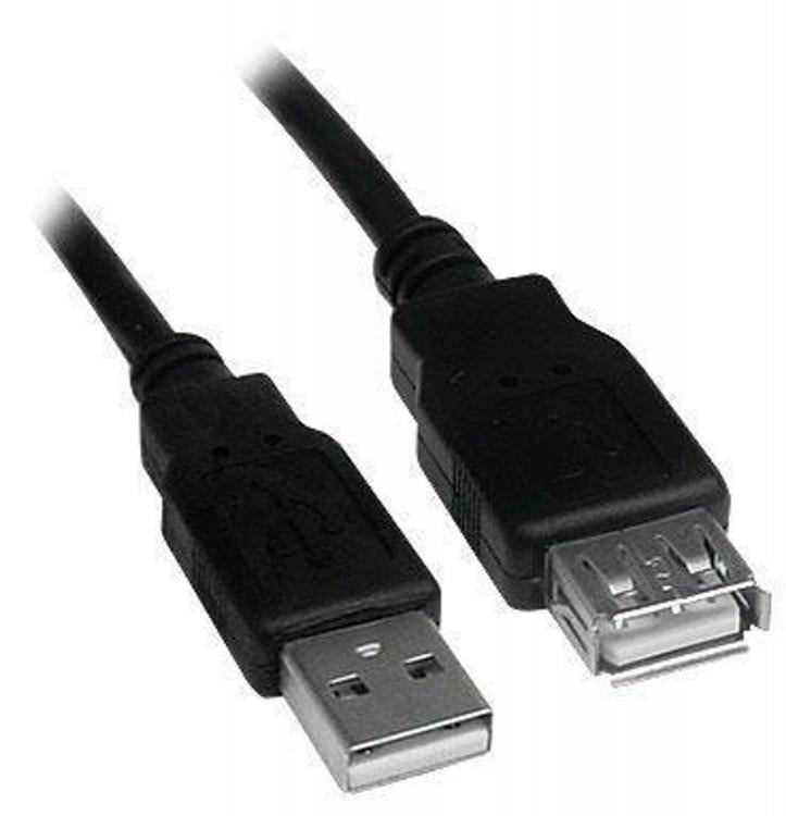 Tecno Cavo Prolunga Usb 2 Metri Trasferimento Veloce Plug And Play Pc Cable