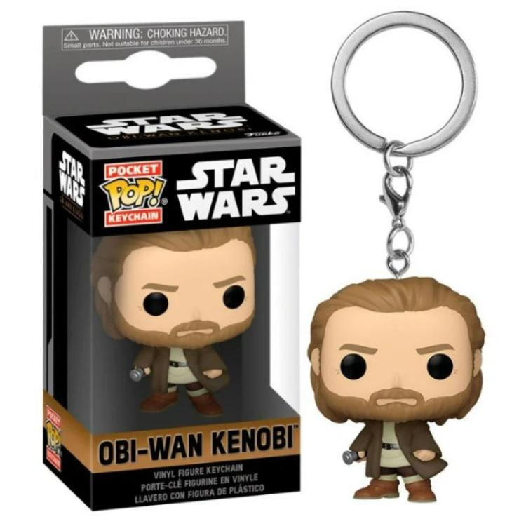 Funko Pop ! Keychain Pocket Star Wars (Obi Wan Kenobi) Portachiavi Vinyl Figure