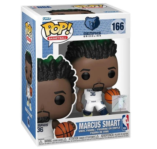 Funko Pop ! Nba Memphis Grizzlies - (166) Marcus Smart Figure Basketball Pm 9Cm