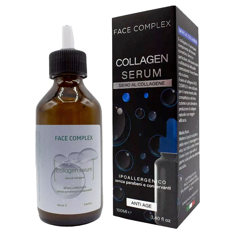 Siero al Collagene Face Complex Collagen Serum Viso Occhi Collo E Mento 100 Ml
