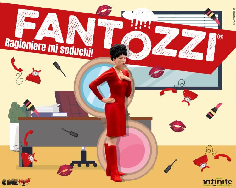 Infinite - Fantozzi: Signorina Silvani "Ragioniere Mi Seduchi" Cine-Mini Figure