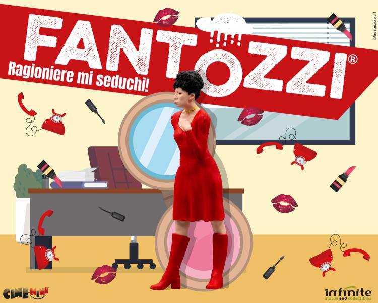 Infinite - Fantozzi: Signorina Silvani "Ragioniere Mi Seduchi" Cine-Mini Figure