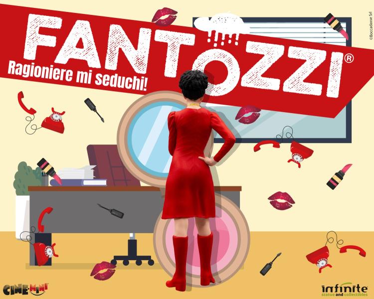 Infinite - Fantozzi: Signorina Silvani "Ragioniere Mi Seduchi" Cine-Mini Figure