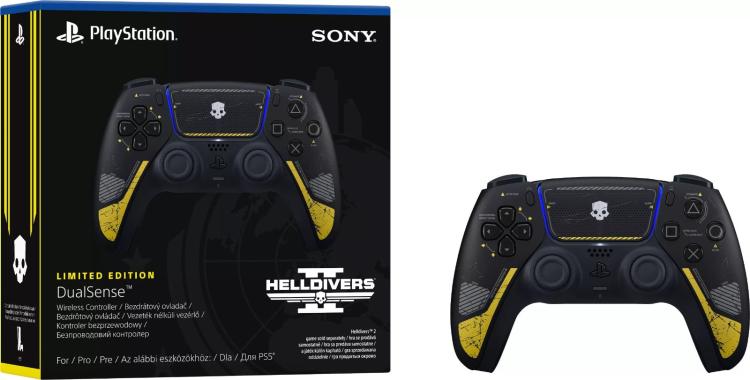 Sony Controller Playstation 5 - (Helldivers Ii) Dualsense Ps5 V2 Limited Edition