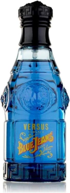 Versace Blue Jeans Eau De Toilette Natural Spray Parfum 75 Ml Profumo (Uomo)