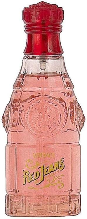 Versace Red Jeans Eau De Toilette Natural Spray Parfum 75 Ml Profumo (Donna)