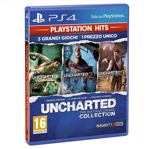 Uncharted Nathan Drake Collection Ps4 Gioco Playstation 4 Videogioco Italiano