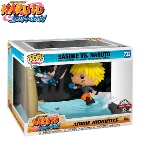 Funko Pop Animation Naruto Shippuden - Sasuke Vs Naruto (732) Anime Moments S.E.