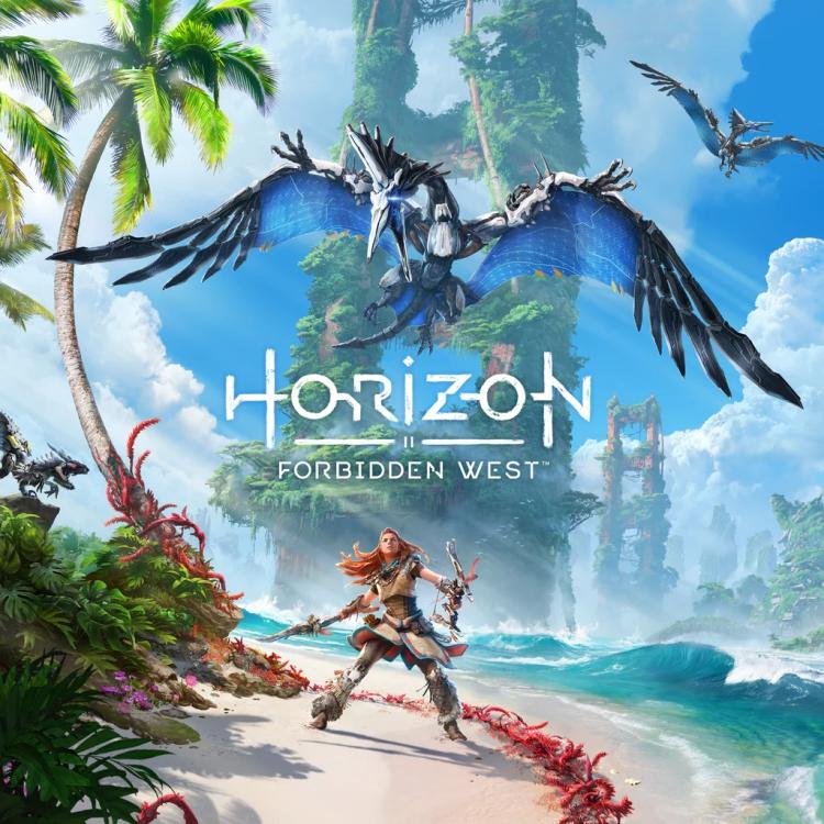 Sony Console Ps5 Standard 825Gb White Bundle Playstation 5 + Horizon Forbidden W