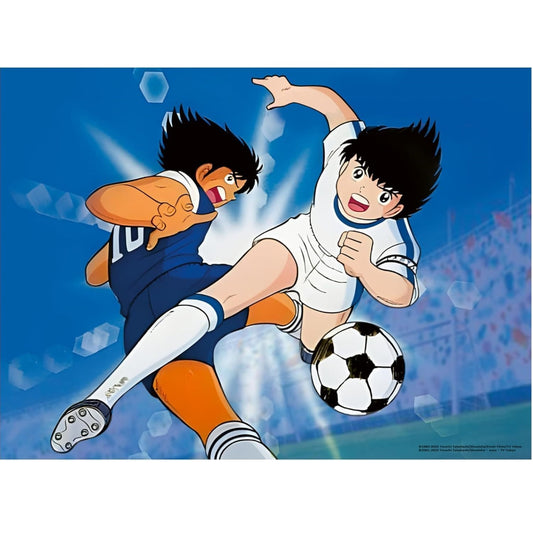 Ravensburger - Puzzle 500 Pezzi Holly e Benji - Puzzle Manga + Poster Incluso