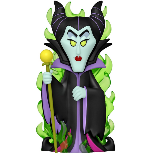 Funko Soda Disney: Maleficent (Chase Edition) - Vinyl Figure 9cm Lattina Da Collezione