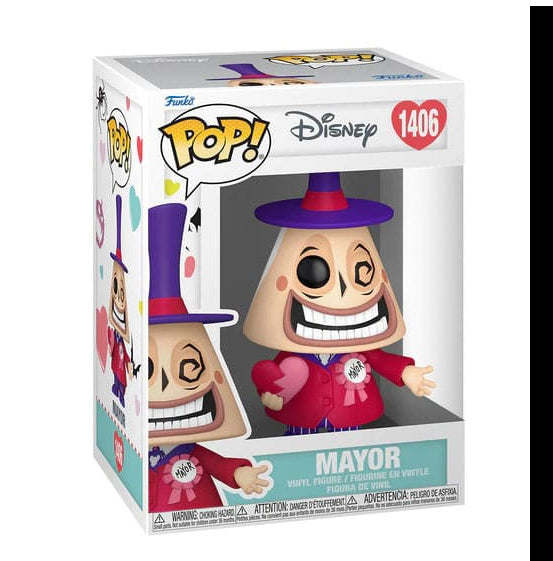 Funko Pop ! Disney Nightmare Before Christmas -(1406) Mayor S. Valentines Figure