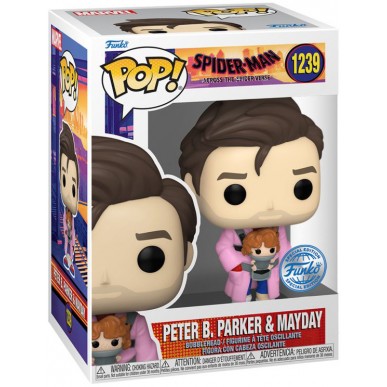 Funko Pop ! Marvel - Across The Spiderverse (1239) Peter b.Parker & Mayday 9cm