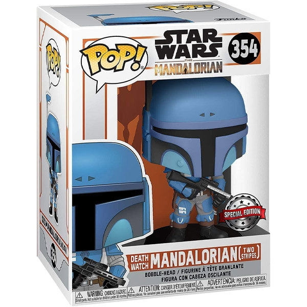 Funko Pop Star Wars Mandalorian - Death Watch Two Stripes (354) Special Edition