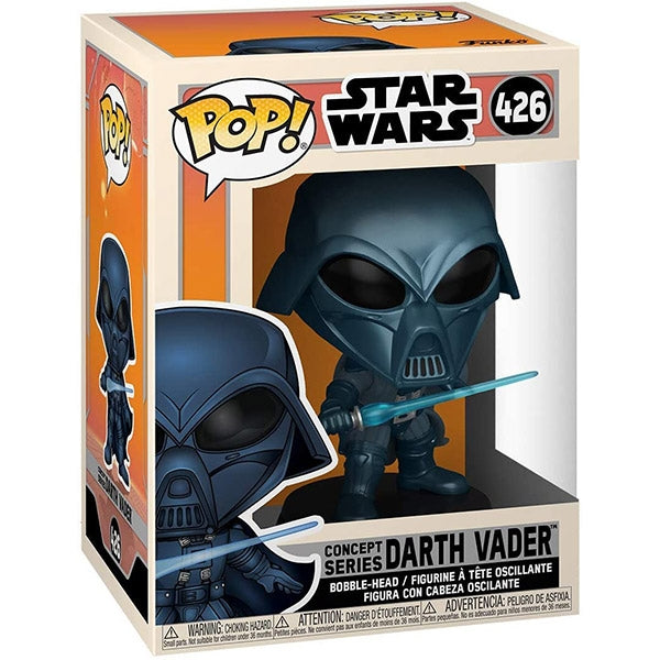 Funko Pop Star Wars 426 Darth Vader Concept Series Vinyl Action Figure Statuetta