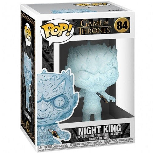 Funko Pop Game Of Thrones 84 Crystal Night King W/ Dagger - Il Trono Di Spade Tv