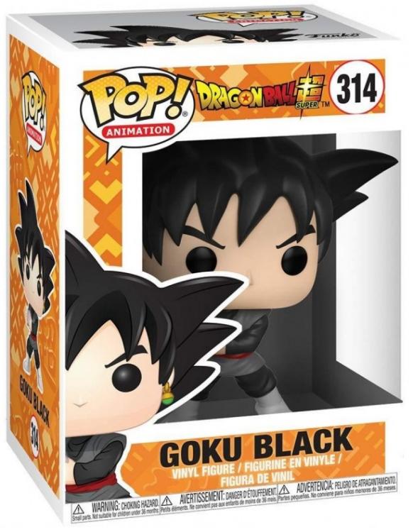 Funko Pop ! Animation Dragon Ball Super - (314) Goku Black Vinyl Figure 9Cm