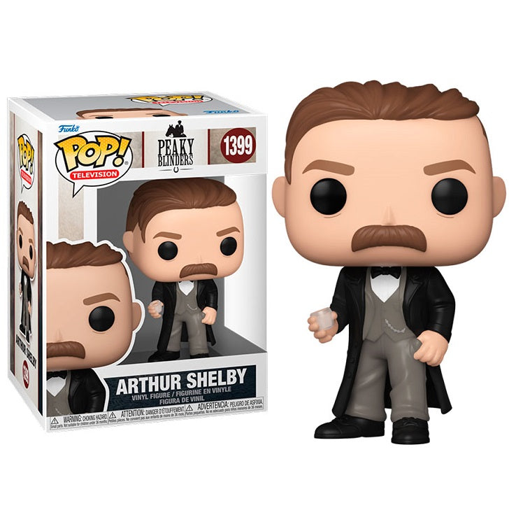 Funko Pop ! Tv Peaky Blinders - (1399) Arthur Shelby Figure Vinyl 9Cm In Stock