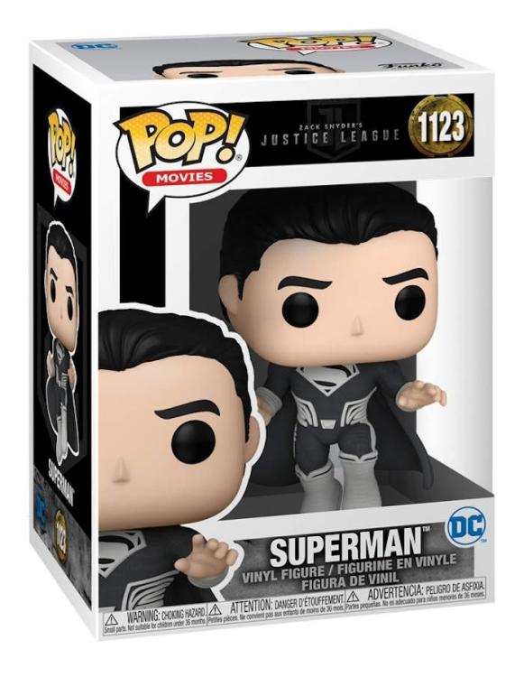 Funko Pop ! Dc Movies Justice League (1123) Superman Statuetta Vinyl Figure 9Cm