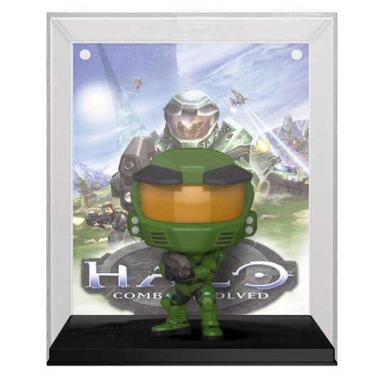 Funko Pop ! Games Cover Halo Combat Evolved - (04) Master Chief Figure Xbox
