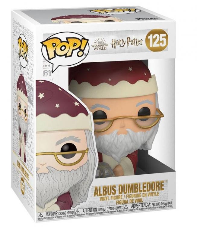 Funko Pop ! Harry Potter Holiday - (125) Albus Dumbledore Figure Prof. Silente