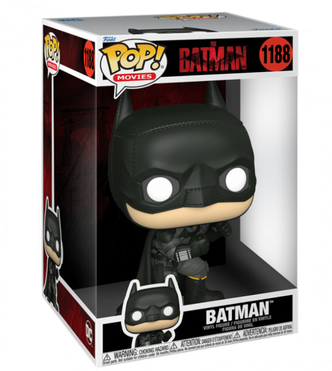 Funko Pop Dc Comics The Batman (2022) 1188 Batman 25Cm Super Size Pattinson Film