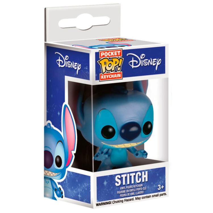 Funko Pop ! Disney - Lilo & Stitch - Stitch Vinyl 4Cm Keychain Portachiavi