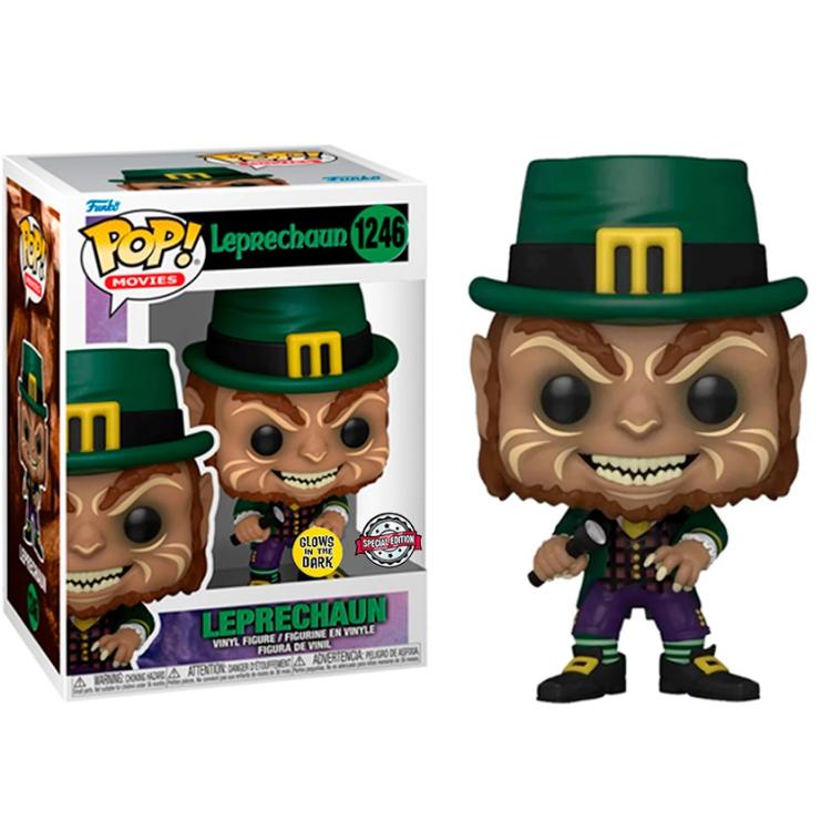 Funko Pop ! Movies - (1246) Leprechaun Glows In The Dark Special Vinyl Figure